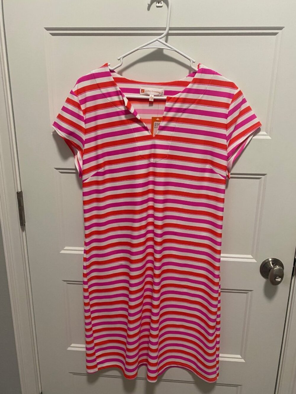 Jude Connally Laney Toal Stripe Hot Pink